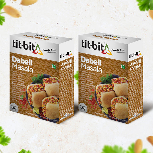 Tit-Bit Dabeli Masala-50g Box (Pack of 2)