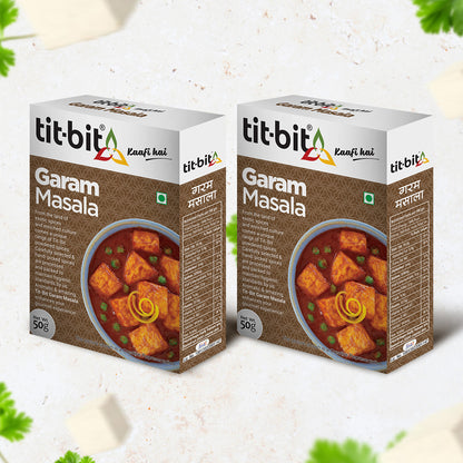 Tit-Bit Garam Masala-50g Box (Pack of 2)